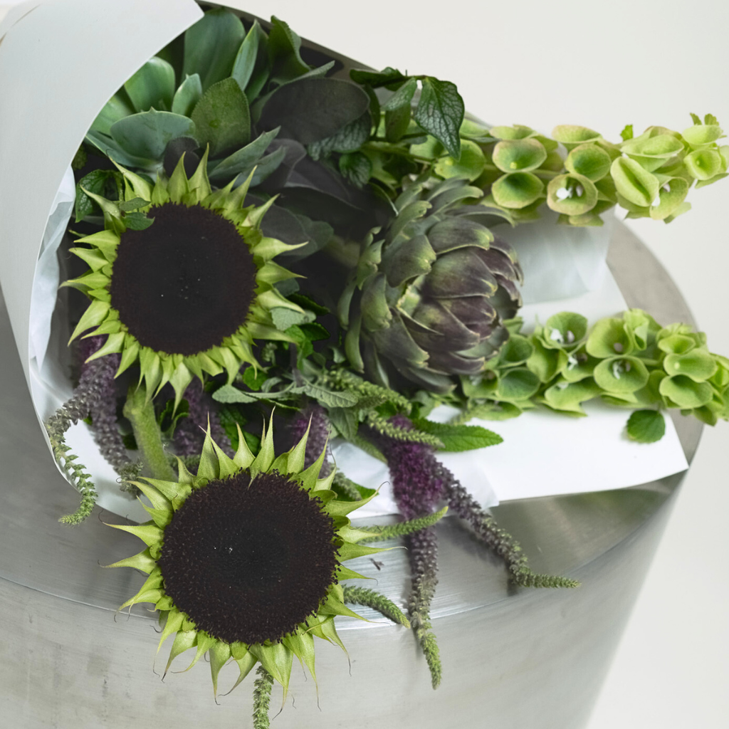 Sculptural Green Bouquet