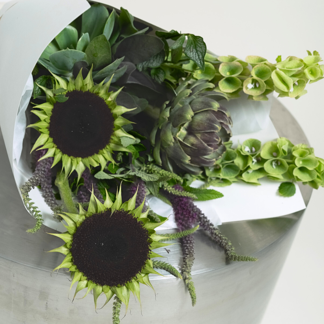 Sculptural Green Bouquet